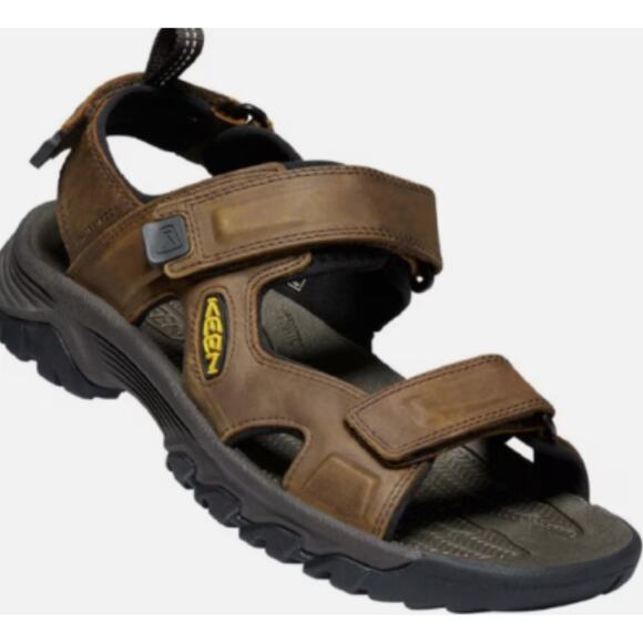 Keen Men's Targhee III Open Toe Sandal Brown Casual Outdoor Hiking Sz 13
